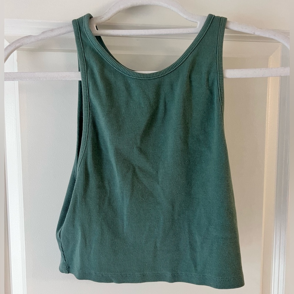 Green Zara tank